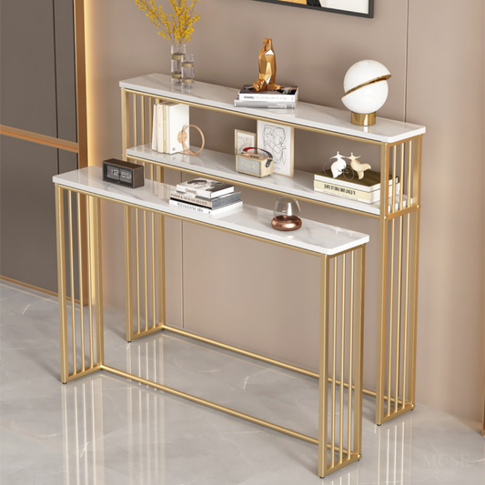 ゴールドラインコンソールテーブル