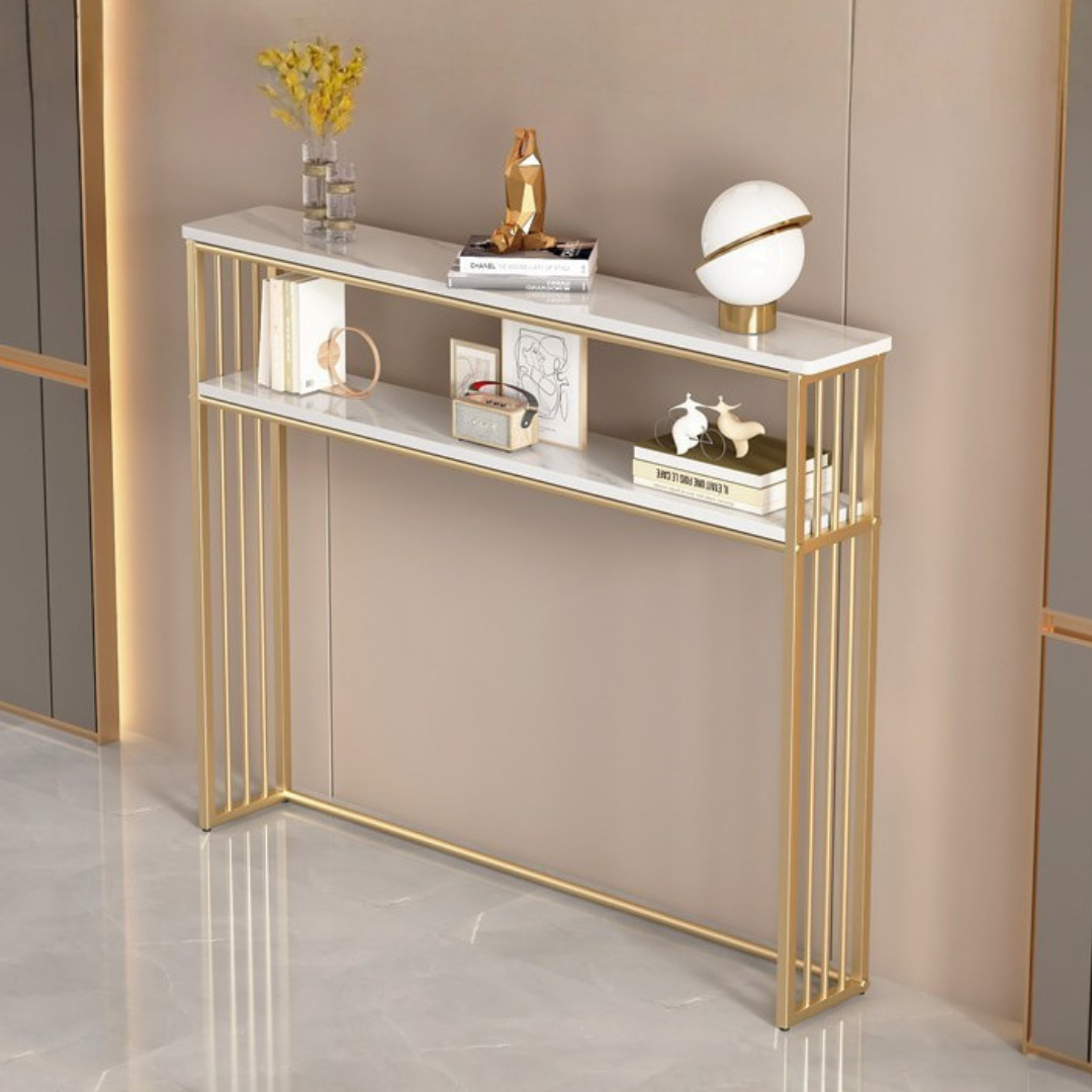 ゴールドラインコンソールテーブル