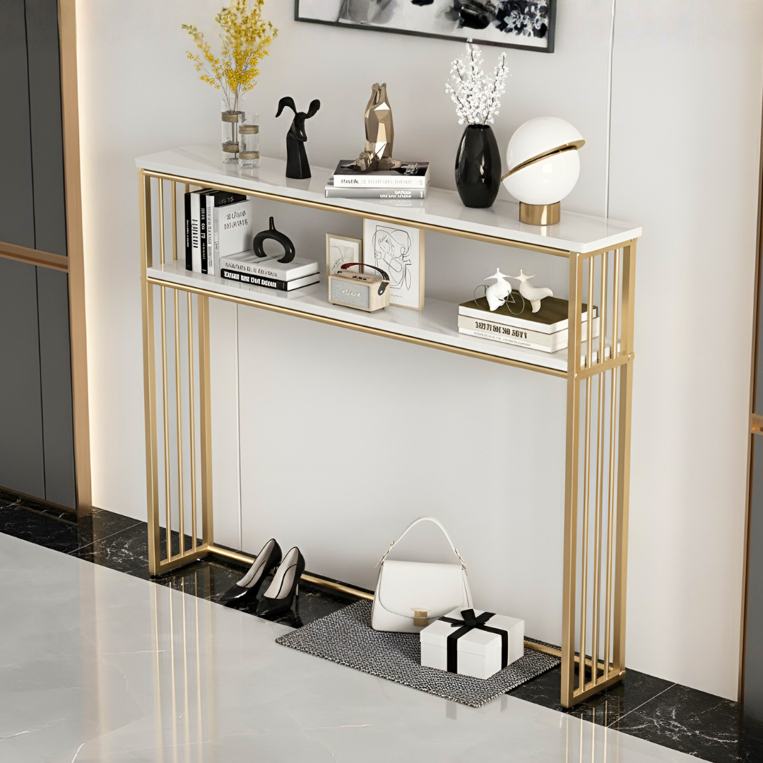 ゴールドラインコンソールテーブル