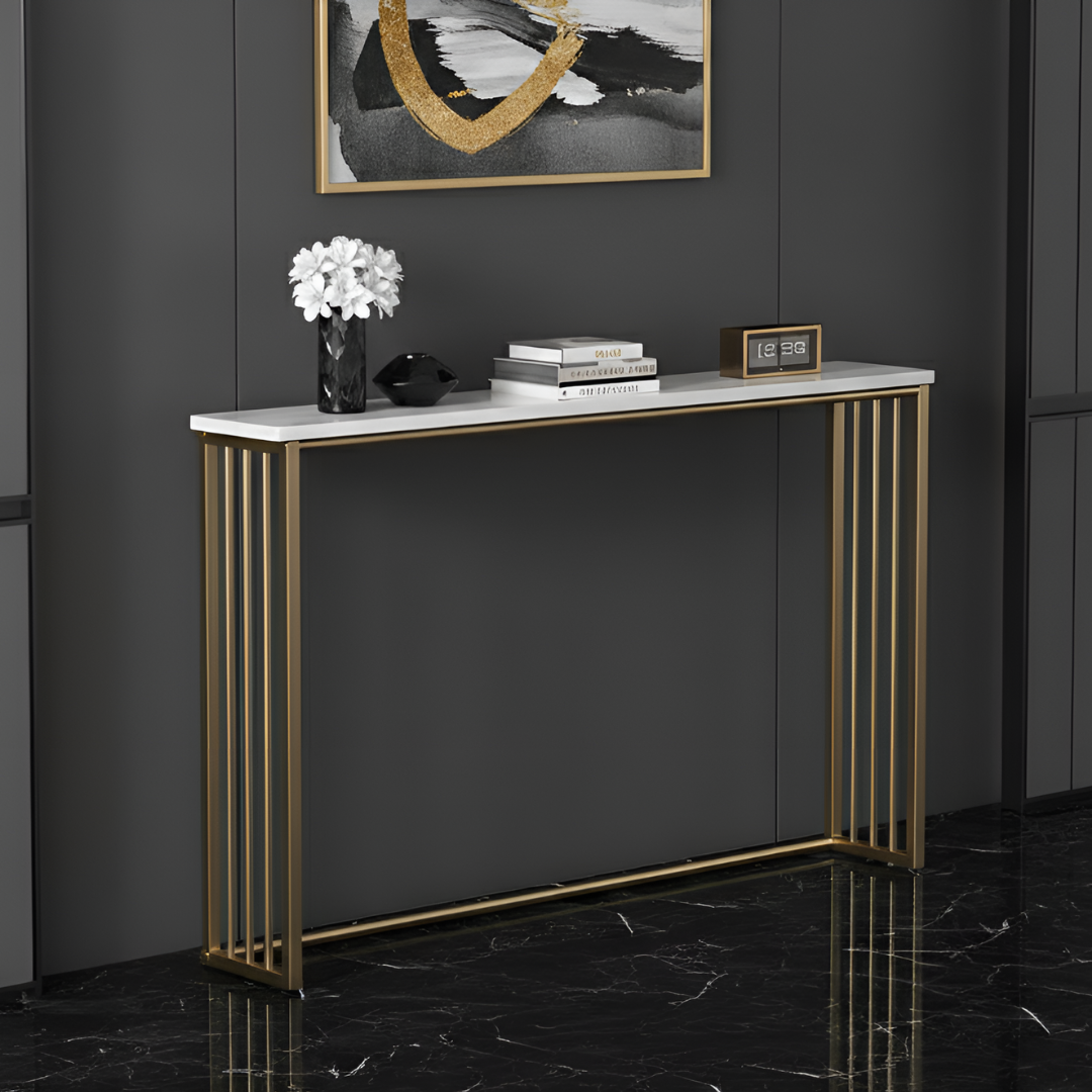 ゴールドラインコンソールテーブル