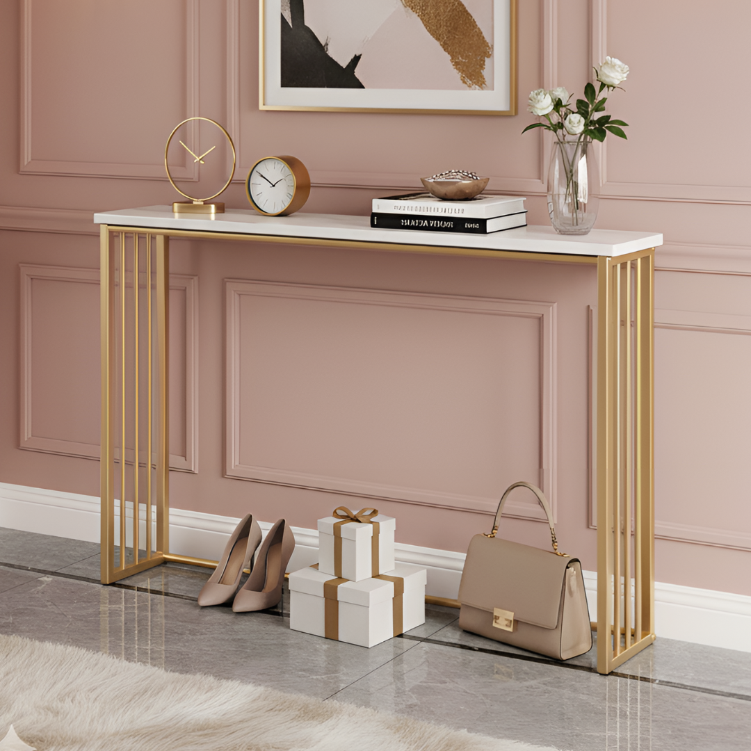 ゴールドラインコンソールテーブル