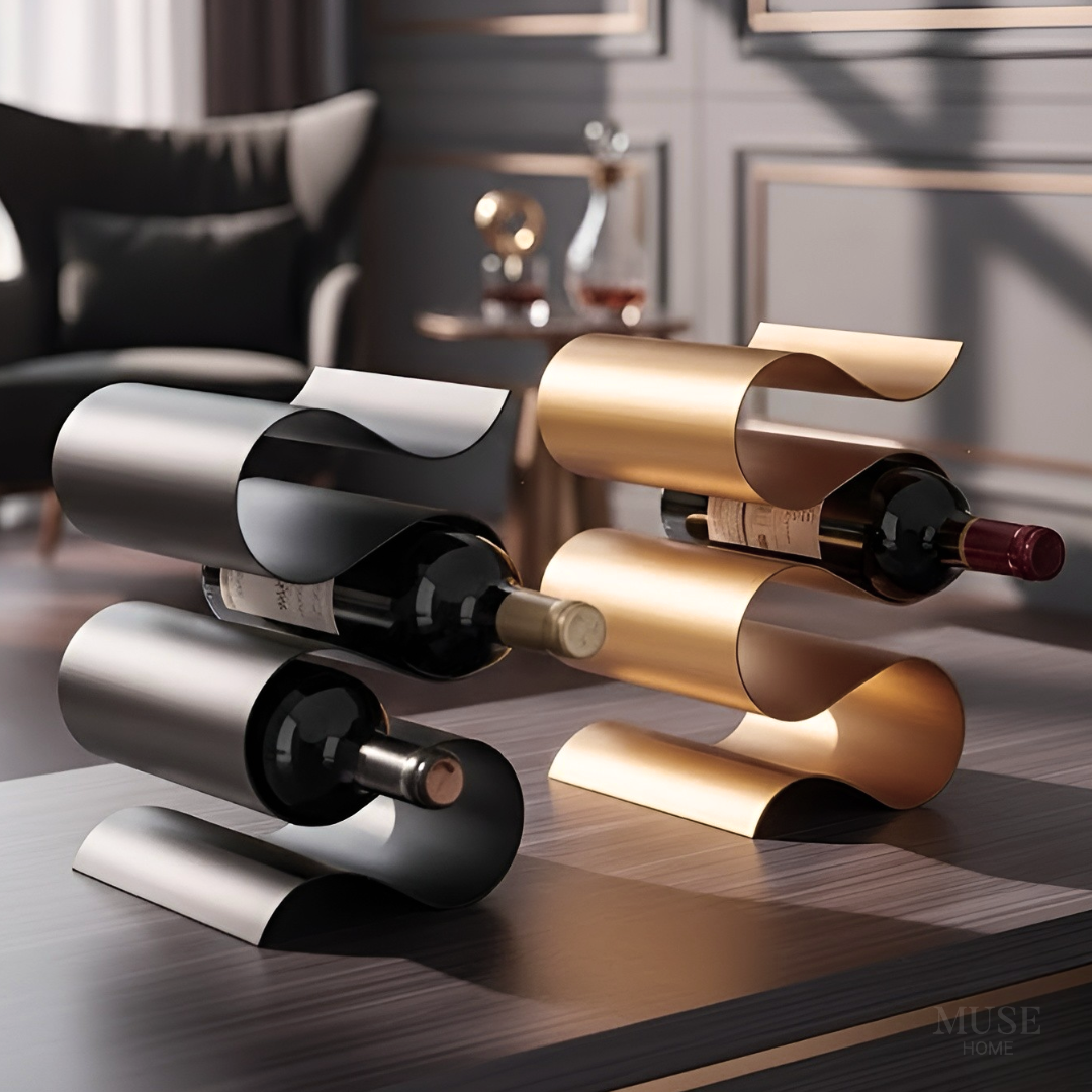 ウェーブラインリッチワインラック