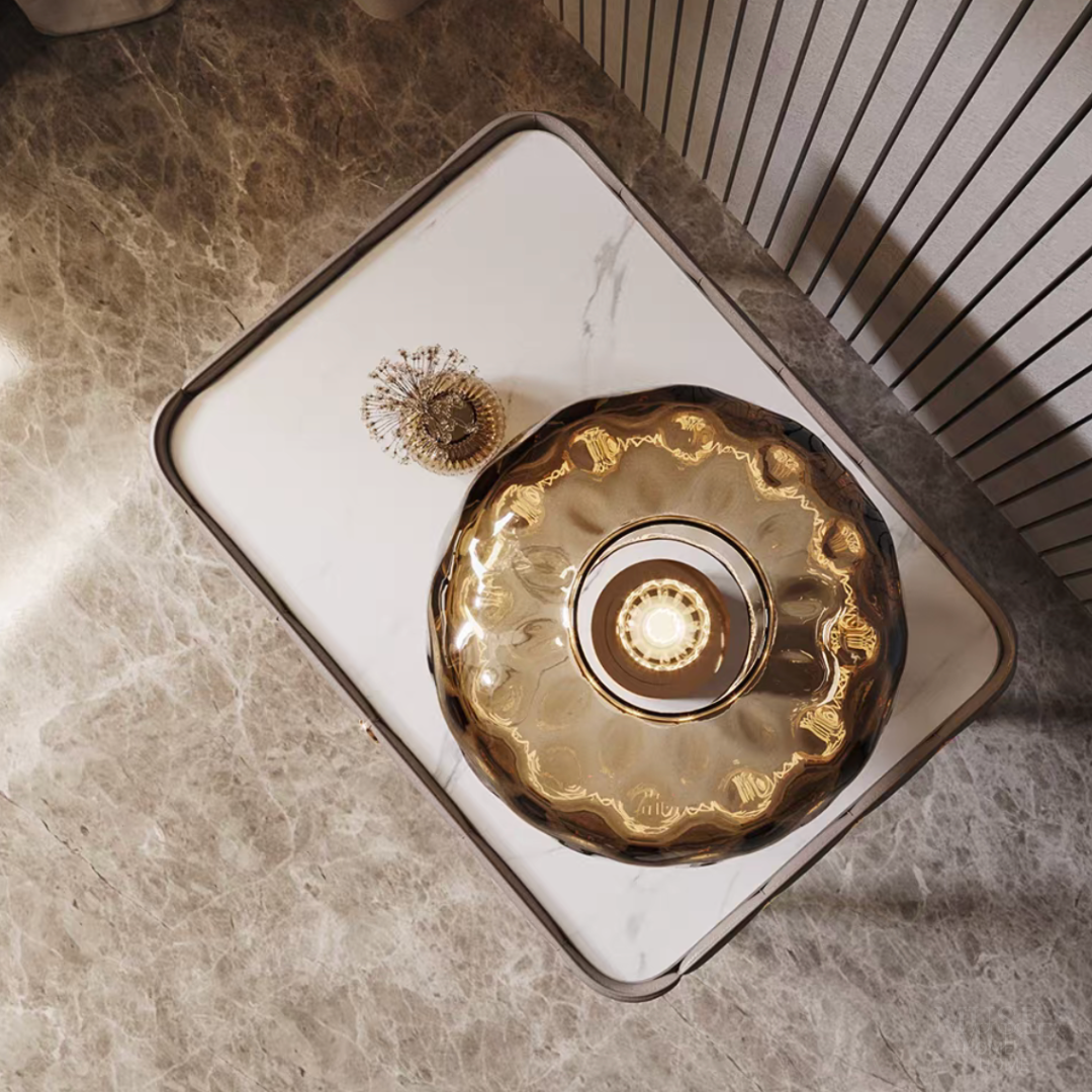 エレガントサイドキャビネットテーブル