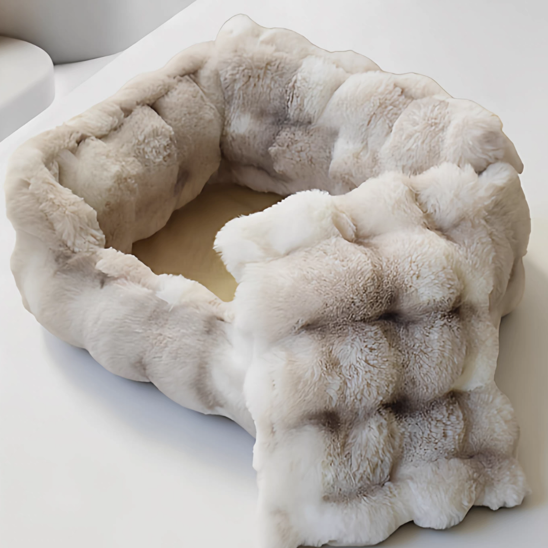 【早割対象】グレージュウォームペットベッド