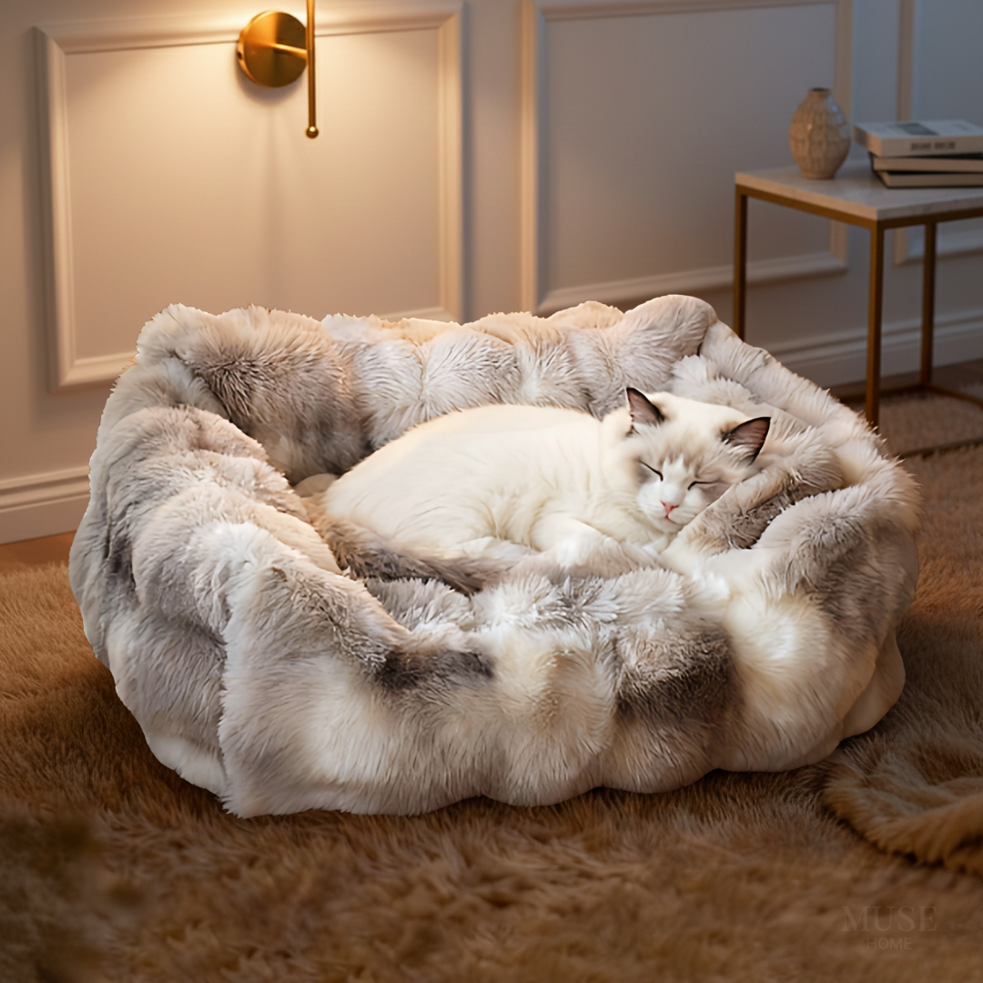 【早割対象】グレージュウォームペットベッド