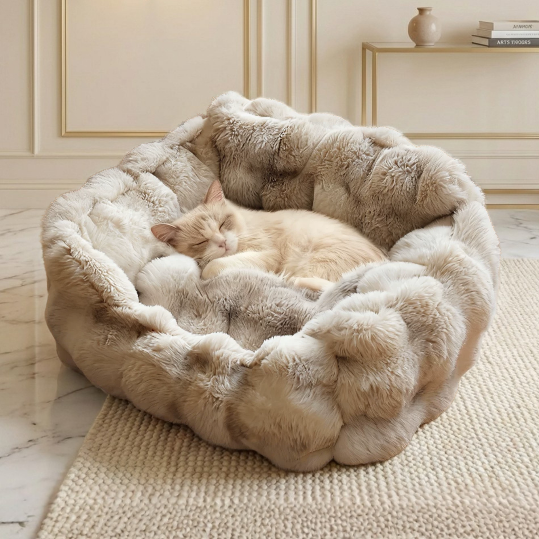 【早割対象】グレージュウォームペットベッド