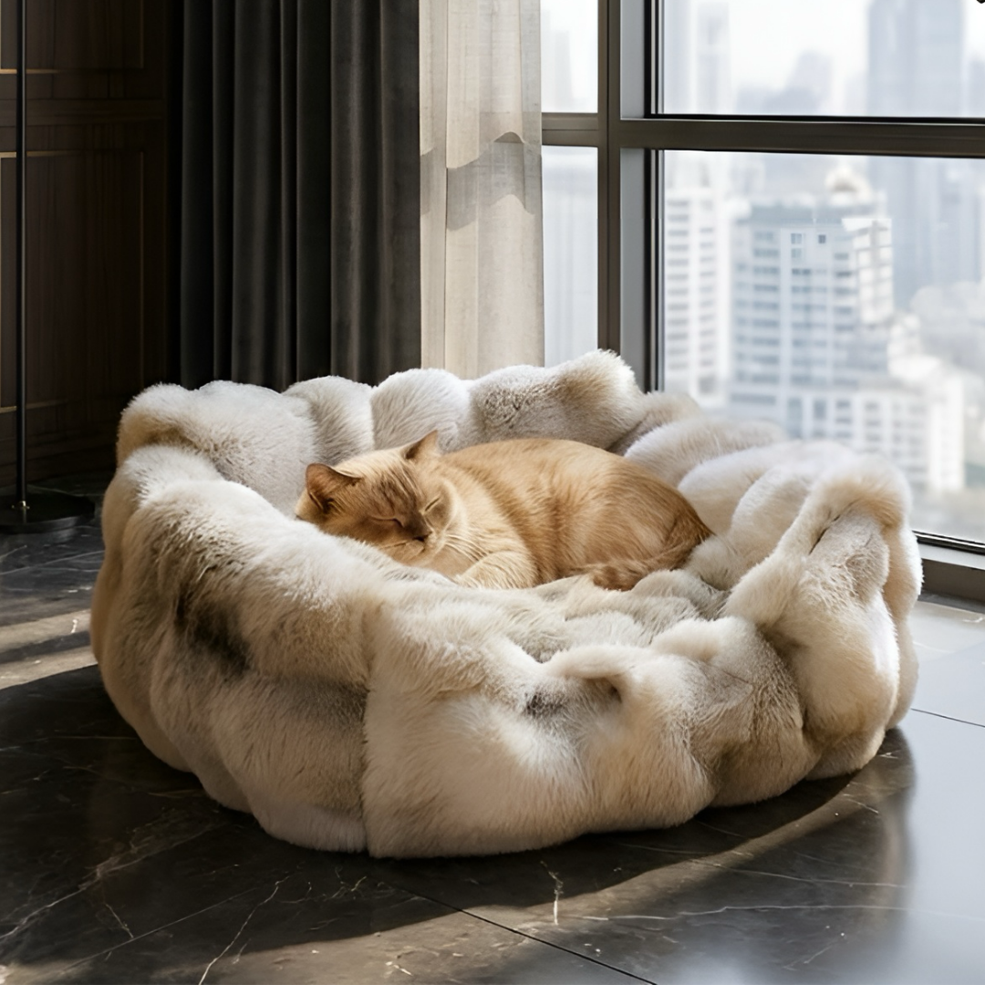 【早割対象】グレージュウォームペットベッド