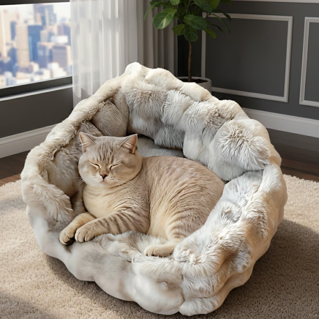 【早割対象】グレージュウォームペットベッド