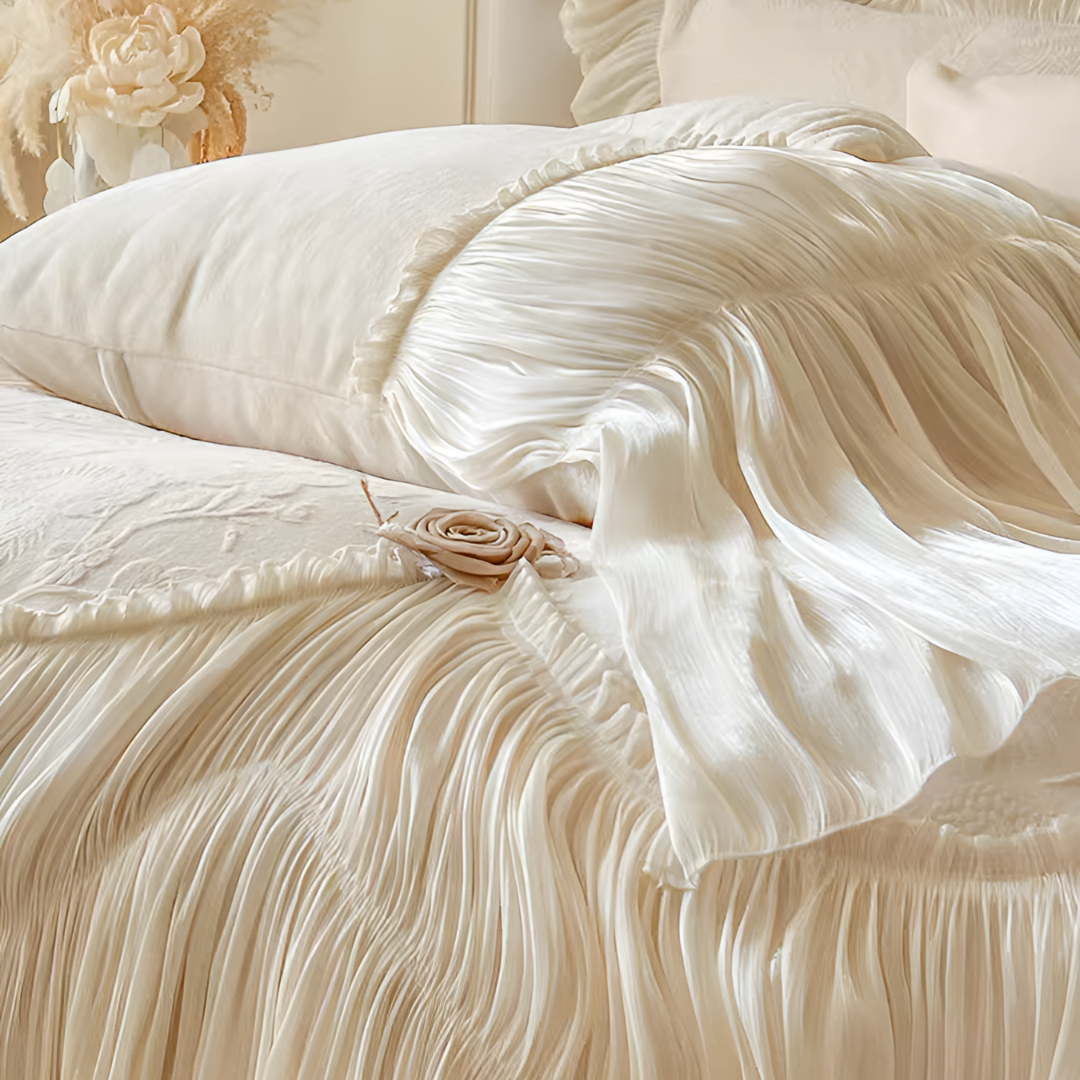 【早割対象】フリルロマンティックベッドリネンセット