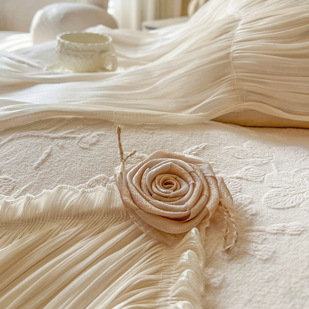 【早割対象】フリルロマンティックベッドリネンセット