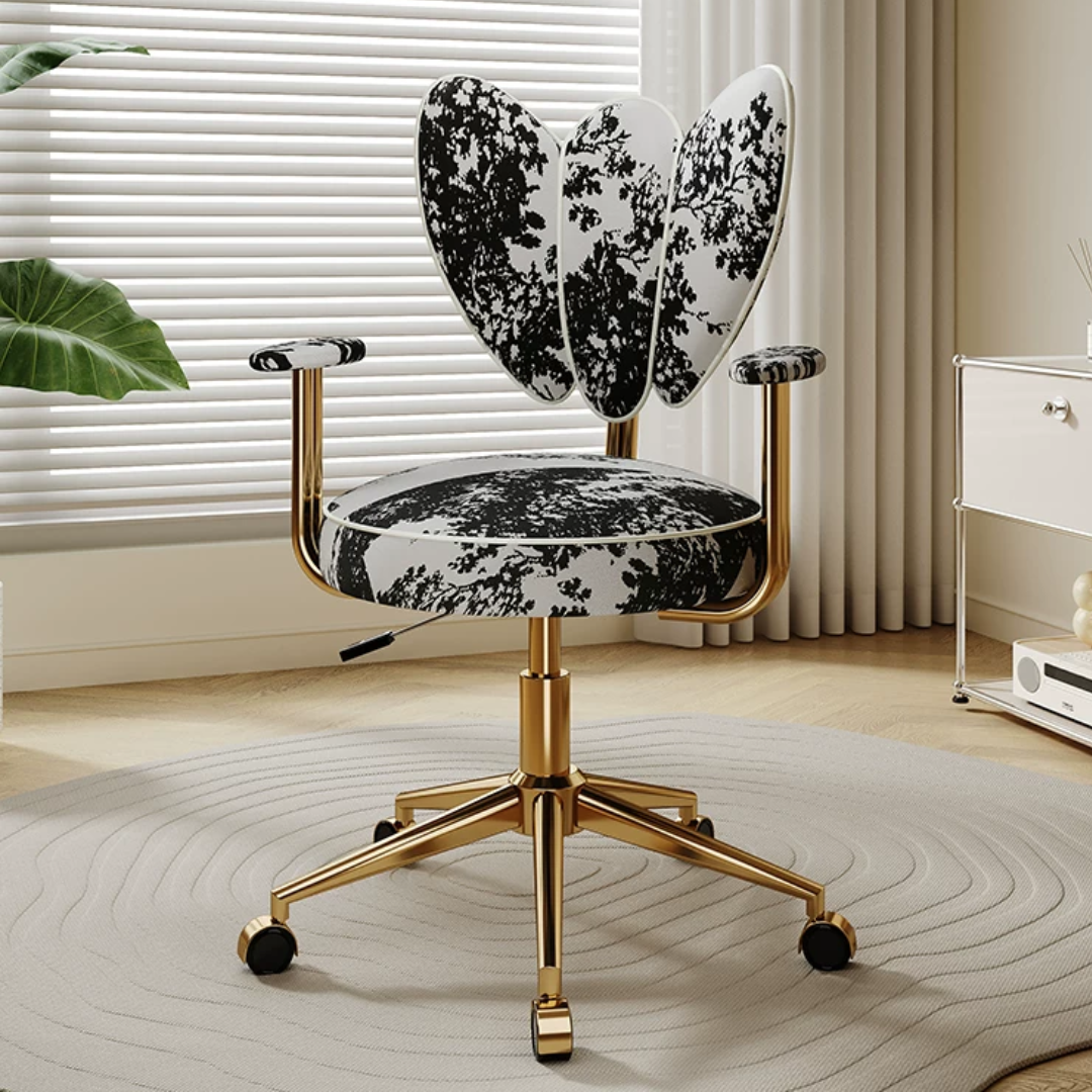 【早割対象】モノブロッサムゴールドデスクチェア