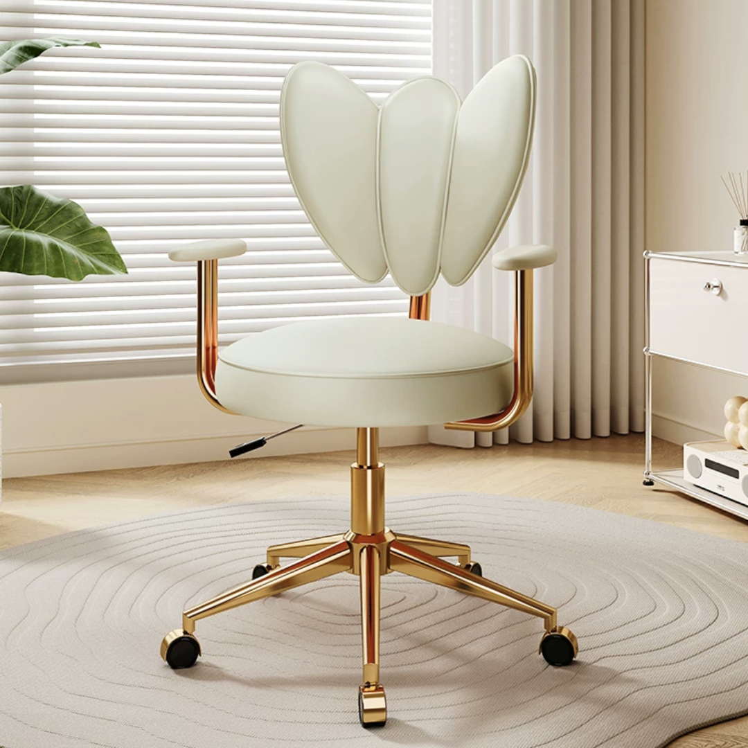 【早割対象】モノブロッサムゴールドデスクチェア