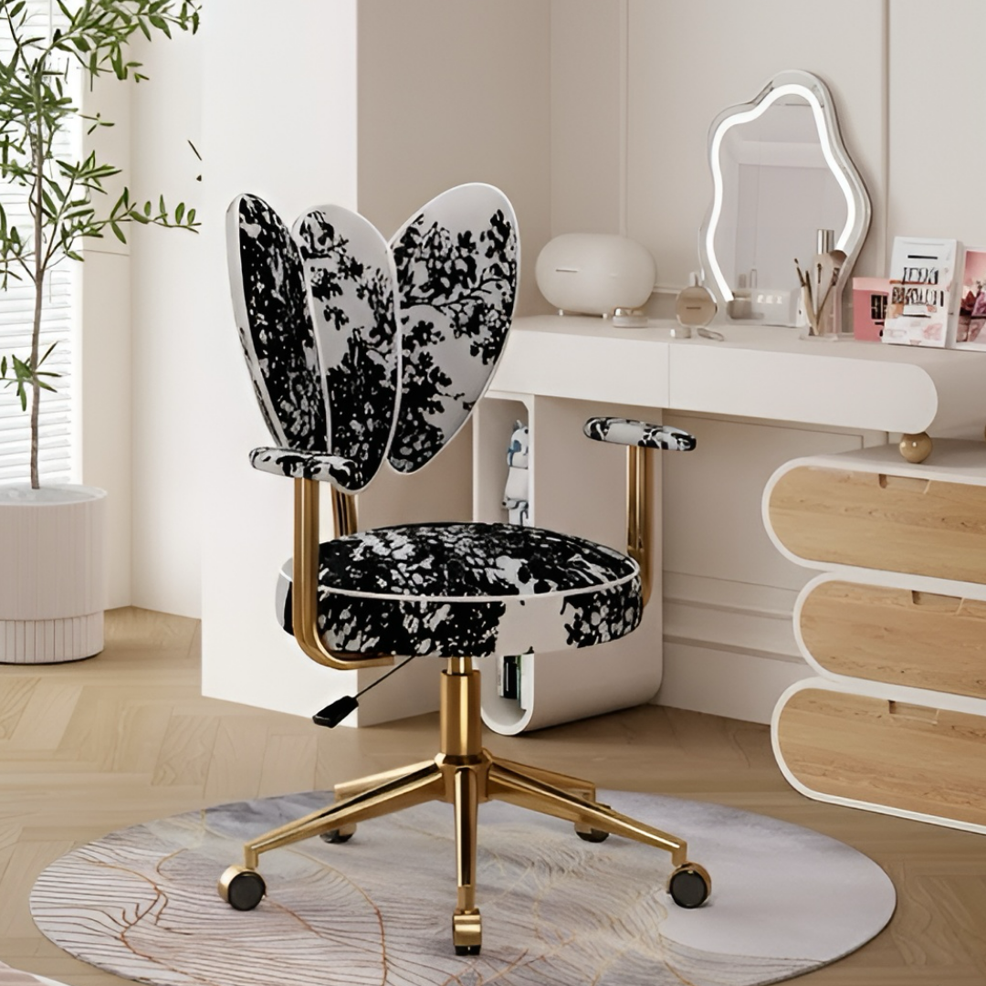 【早割対象】モノブロッサムゴールドデスクチェア