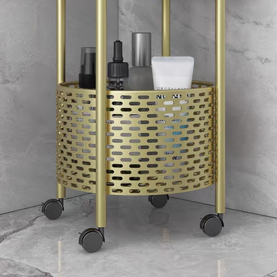 【早割対象】ゴールドタワーバスケットワゴン