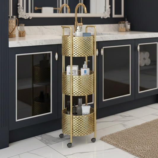 ゴールドタワーバスケットワゴン