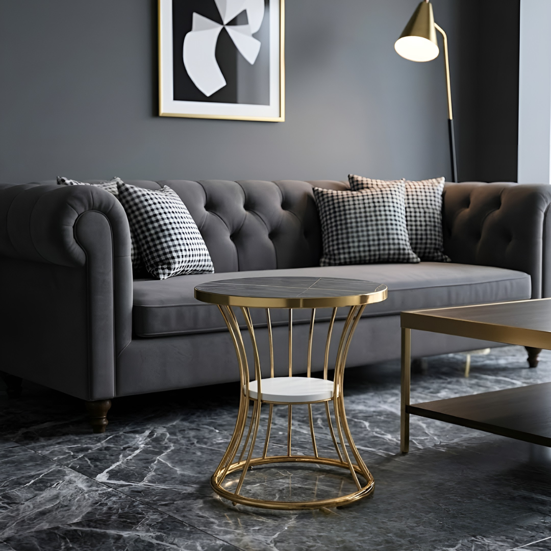 グレイスゴールドサイドテーブル