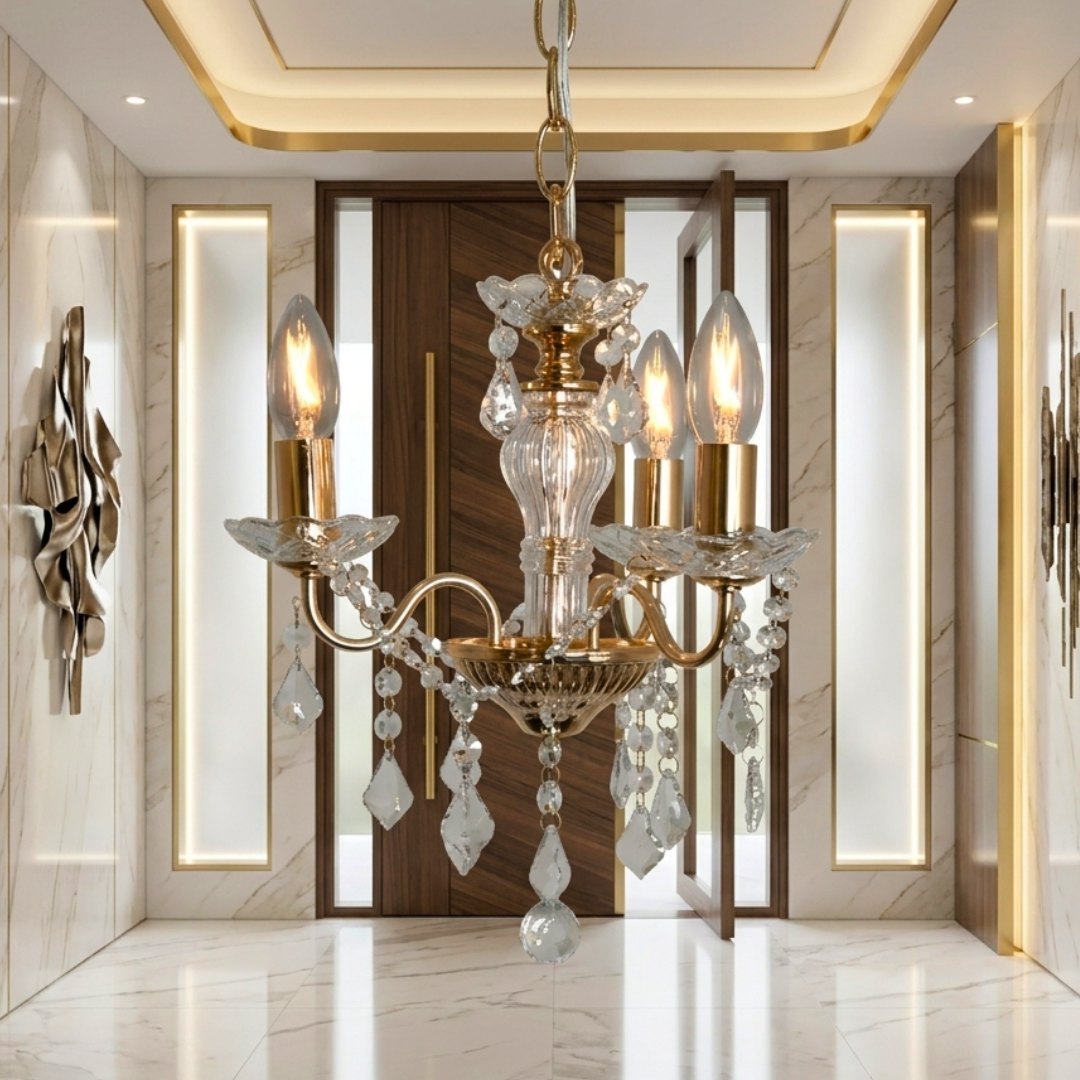 【即納】ラグジュアリーコンパクトシャンデリア