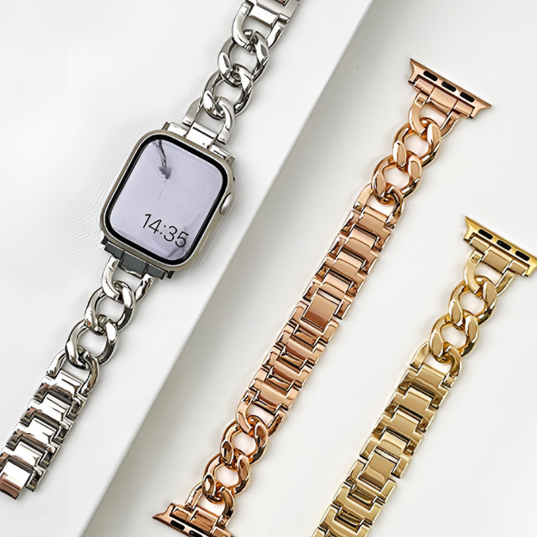 ラグジュアリーチェーンアップルウォッチバンド