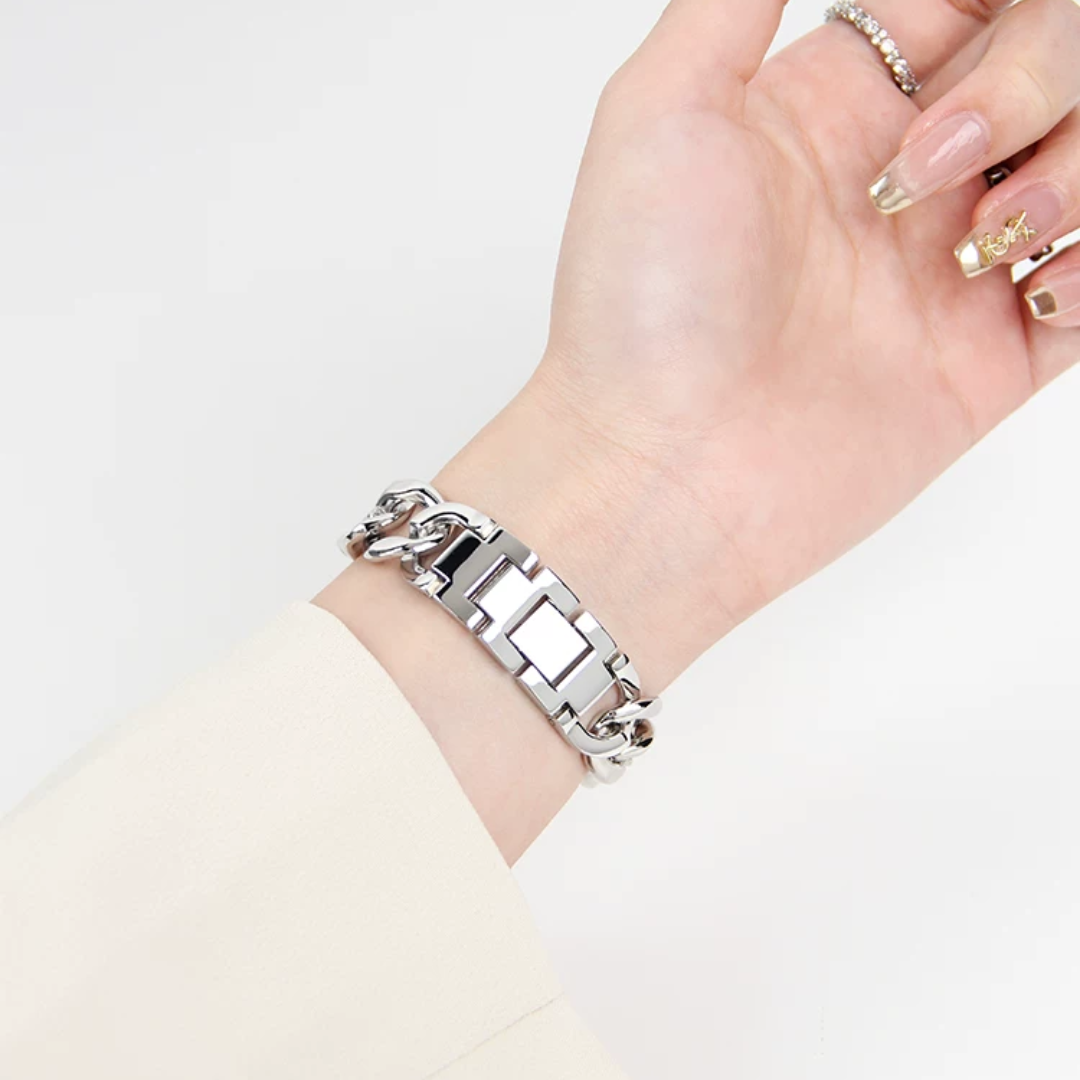 ラグジュアリーチェーンアップルウォッチバンド