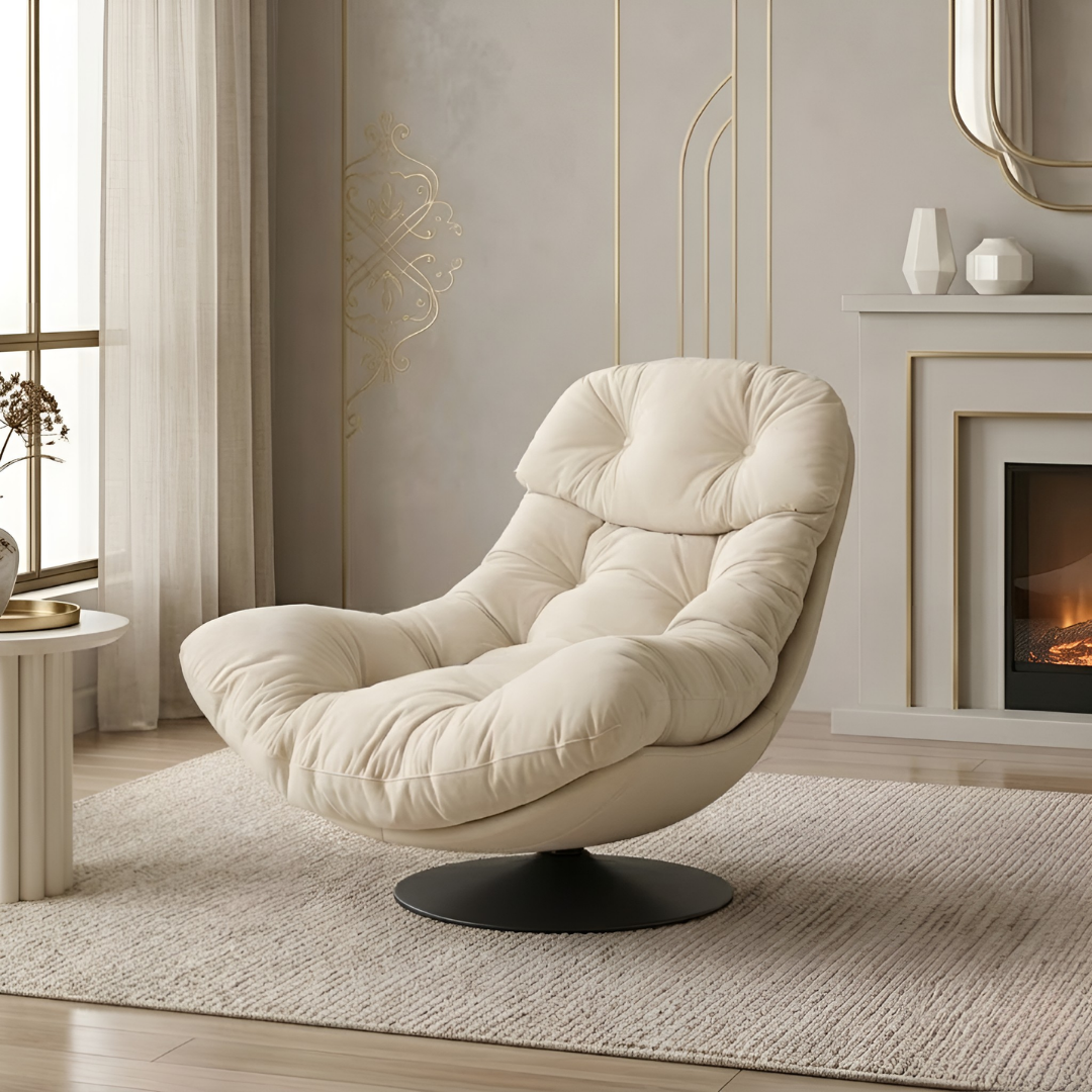 モダンパフィーラウンジチェア