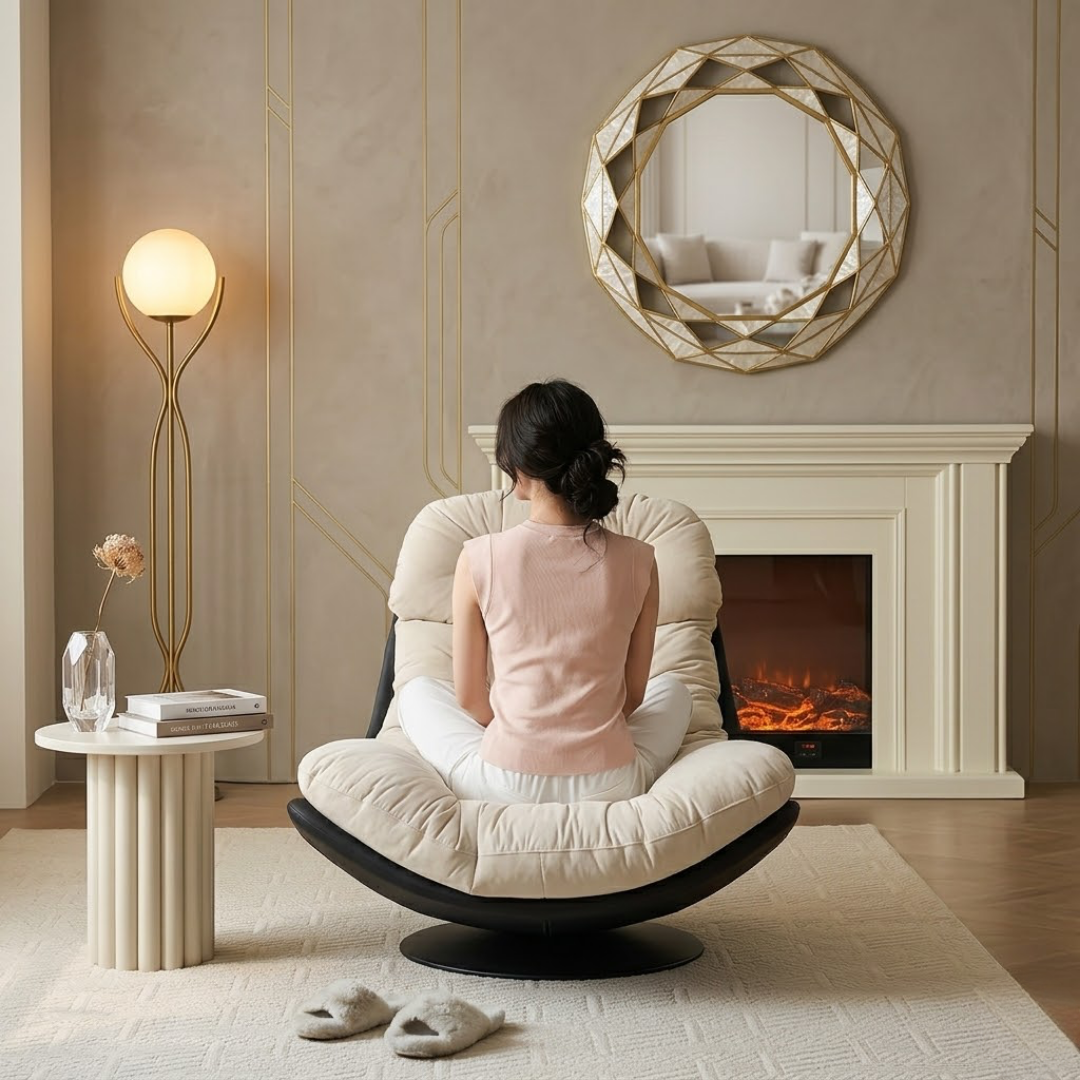 モダンパフィーラウンジチェア