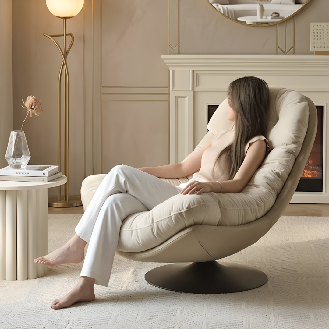 モダンパフィーラウンジチェア