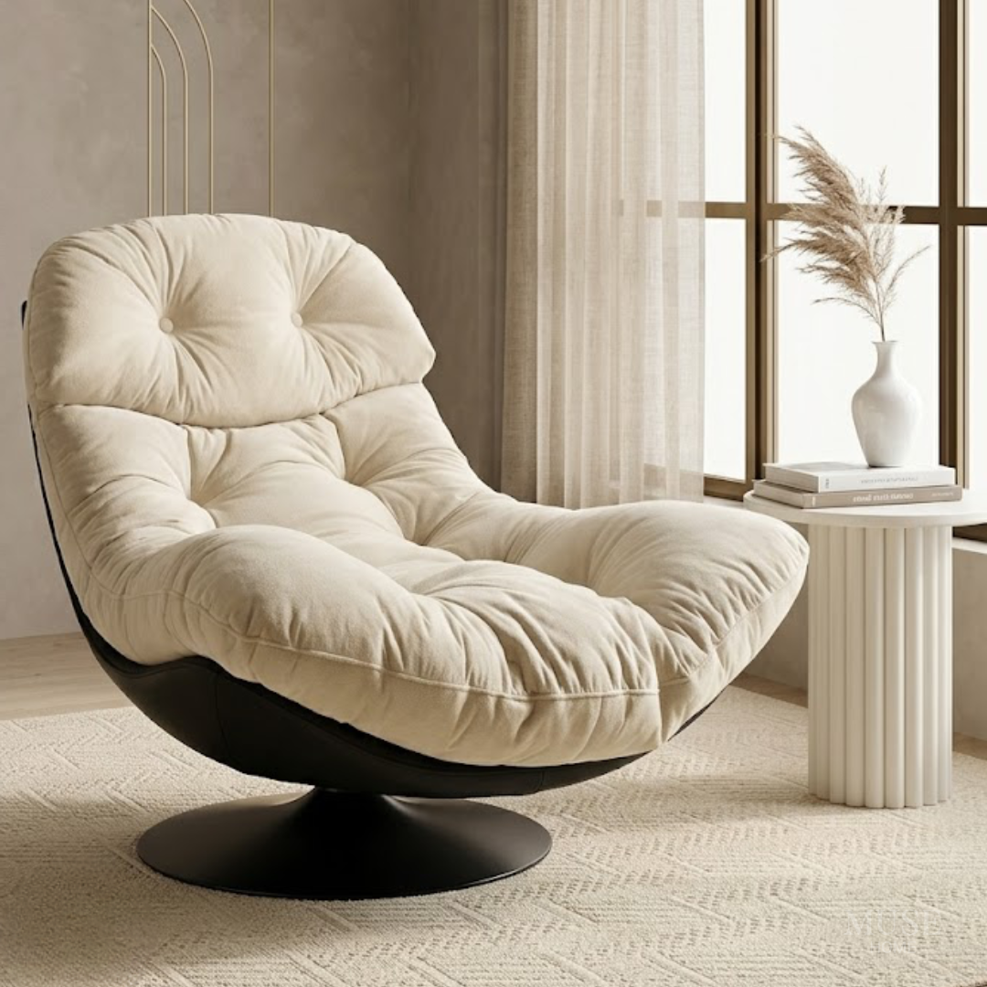 モダンパフィーラウンジチェア