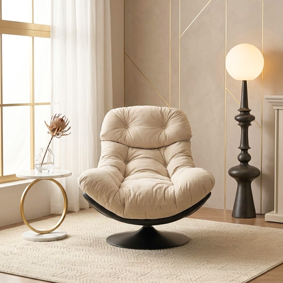 モダンパフィーラウンジチェア