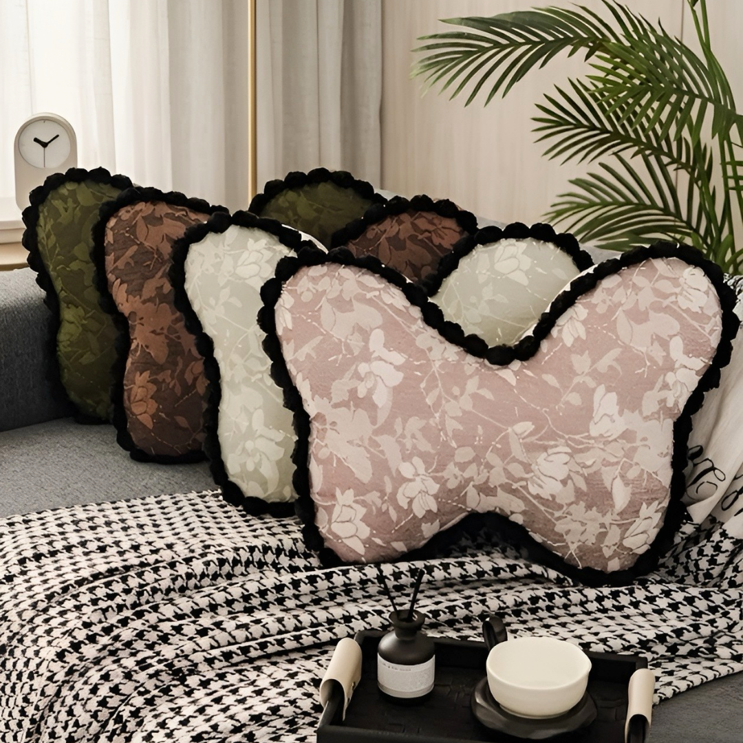 【早割対象】フレンチエレガントバタフライクッション