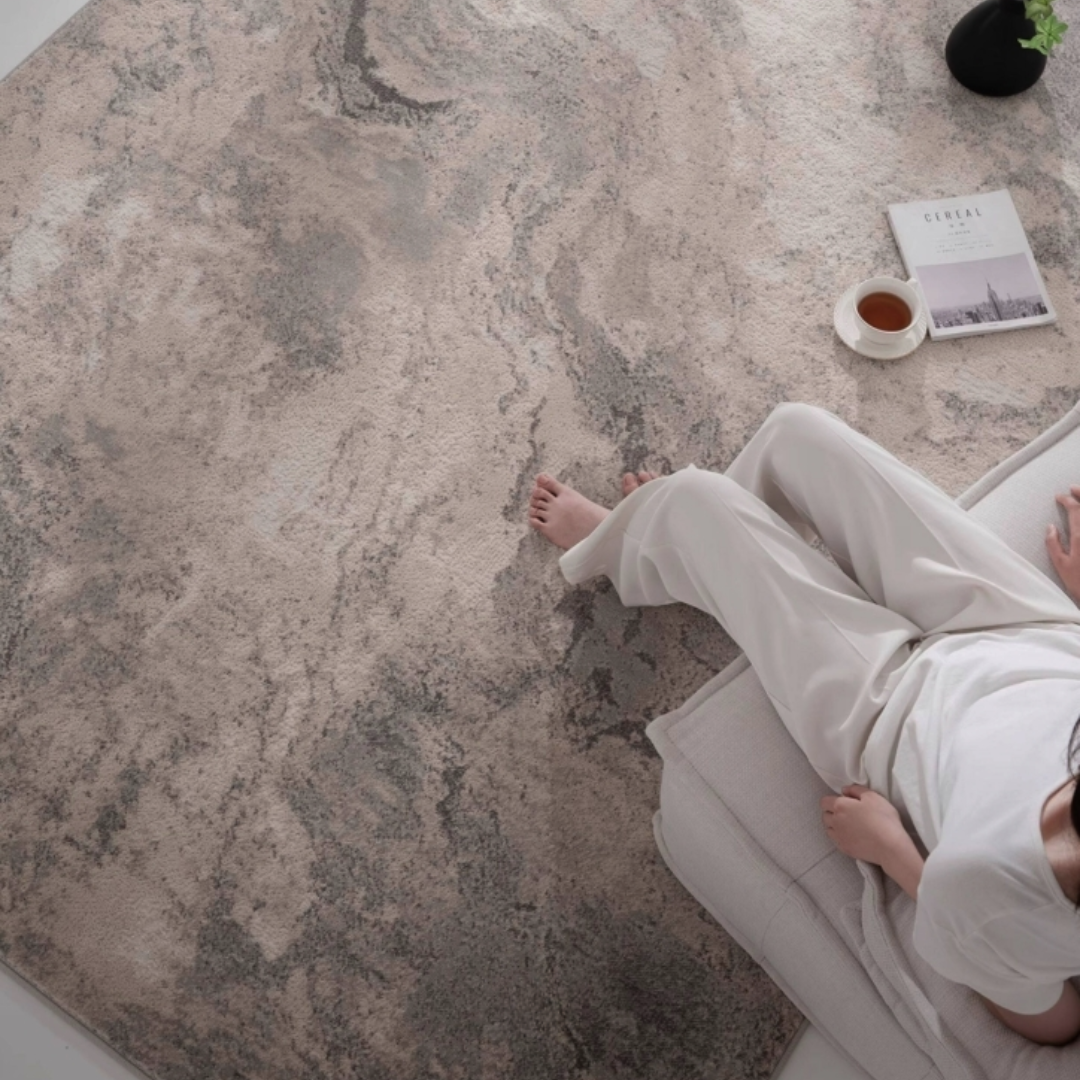 【早割対象】ニュアンスアートモダンラグマット