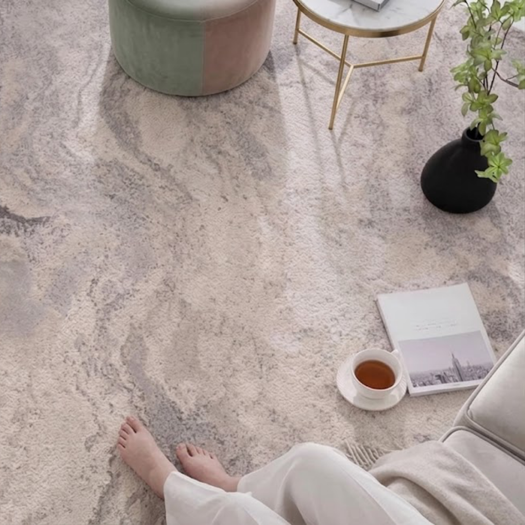 【早割対象】ニュアンスアートモダンラグマット