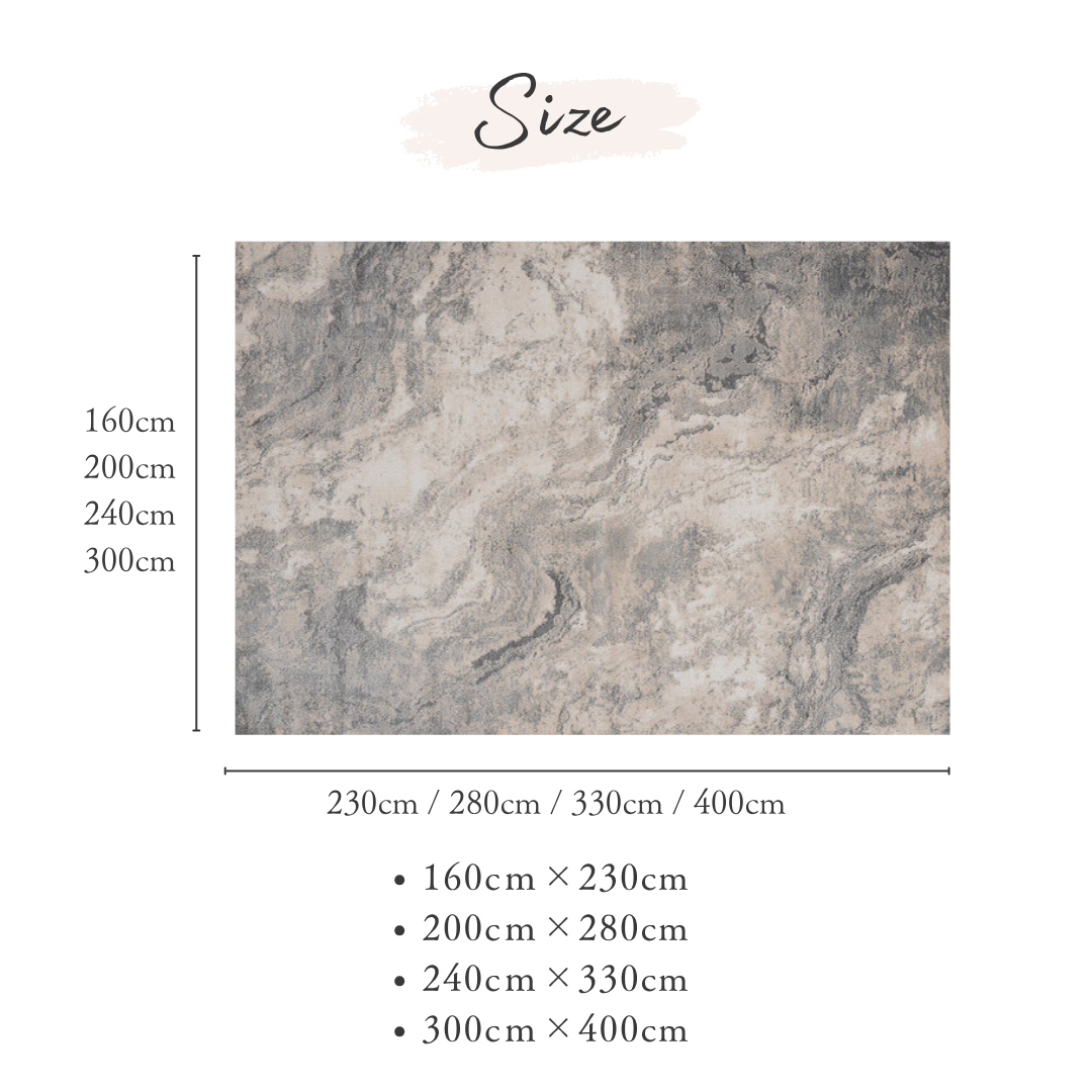 【早割対象】ニュアンスアートモダンラグマット