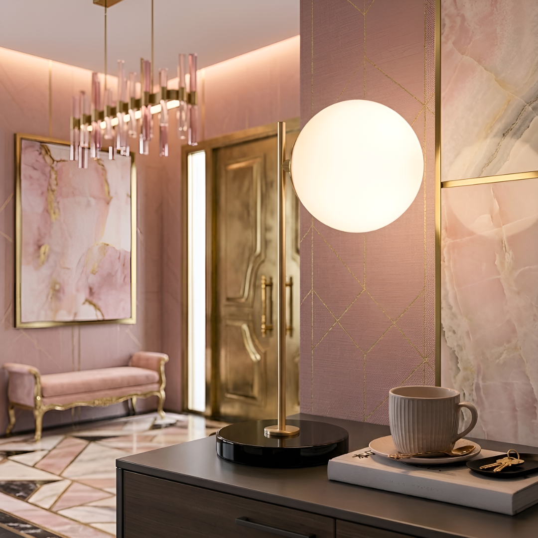 【即納】ムーングロウテーブルランプ