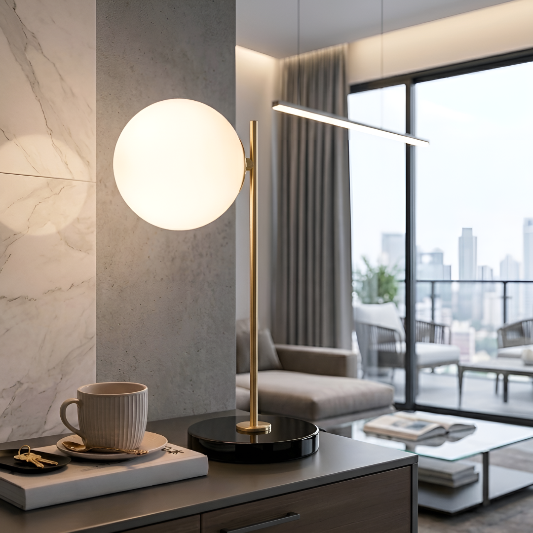 【即納】ムーングロウテーブルランプ