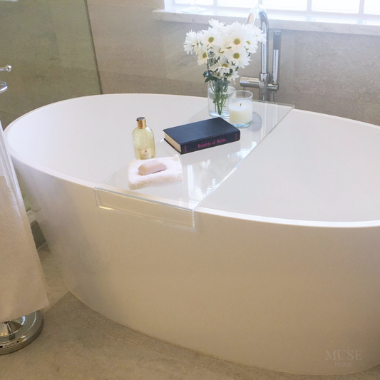 アクリルバスタブシェルフ