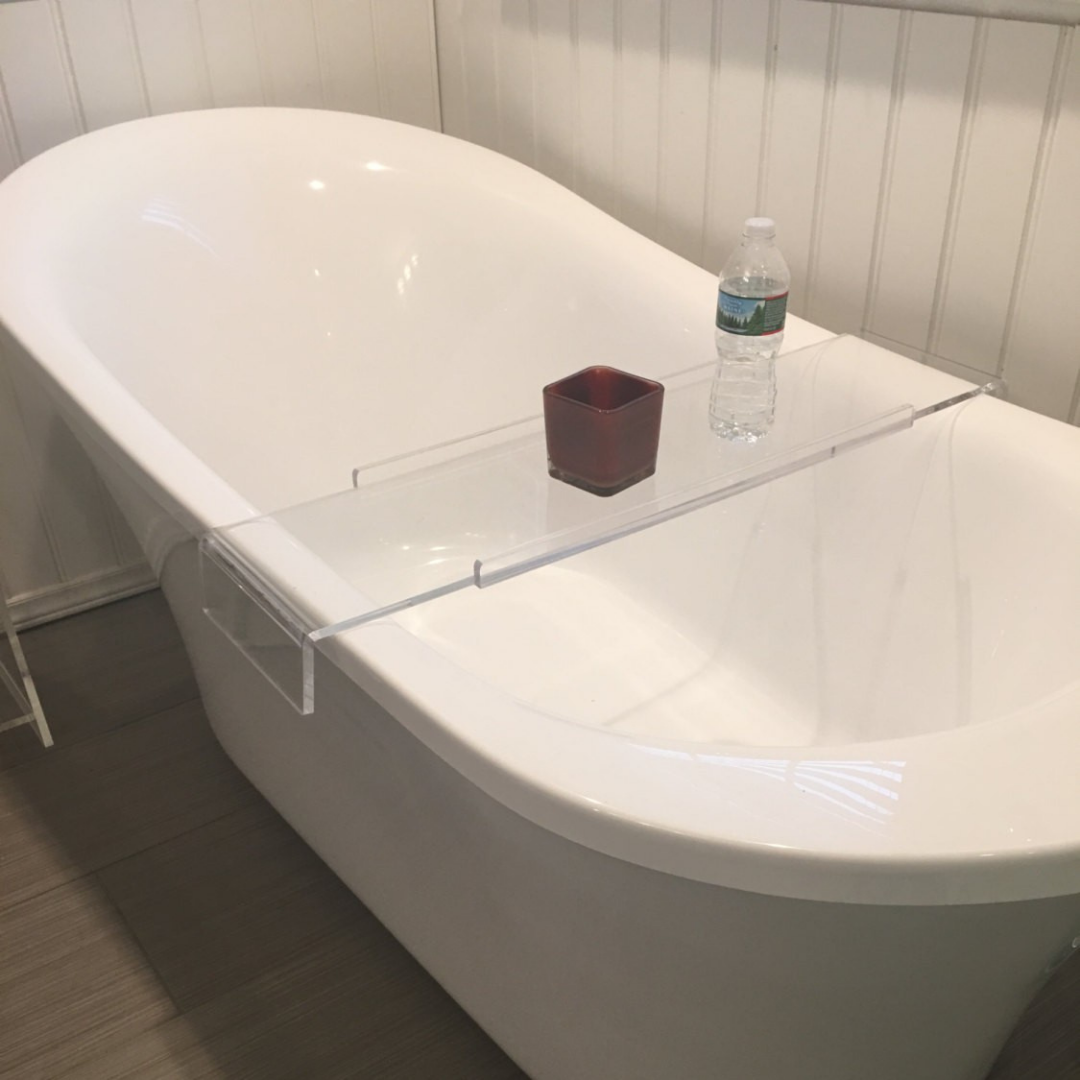 アクリルバスタブシェルフ