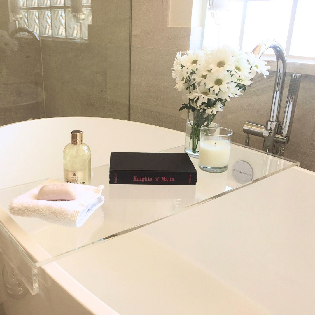 アクリルバスタブシェルフ