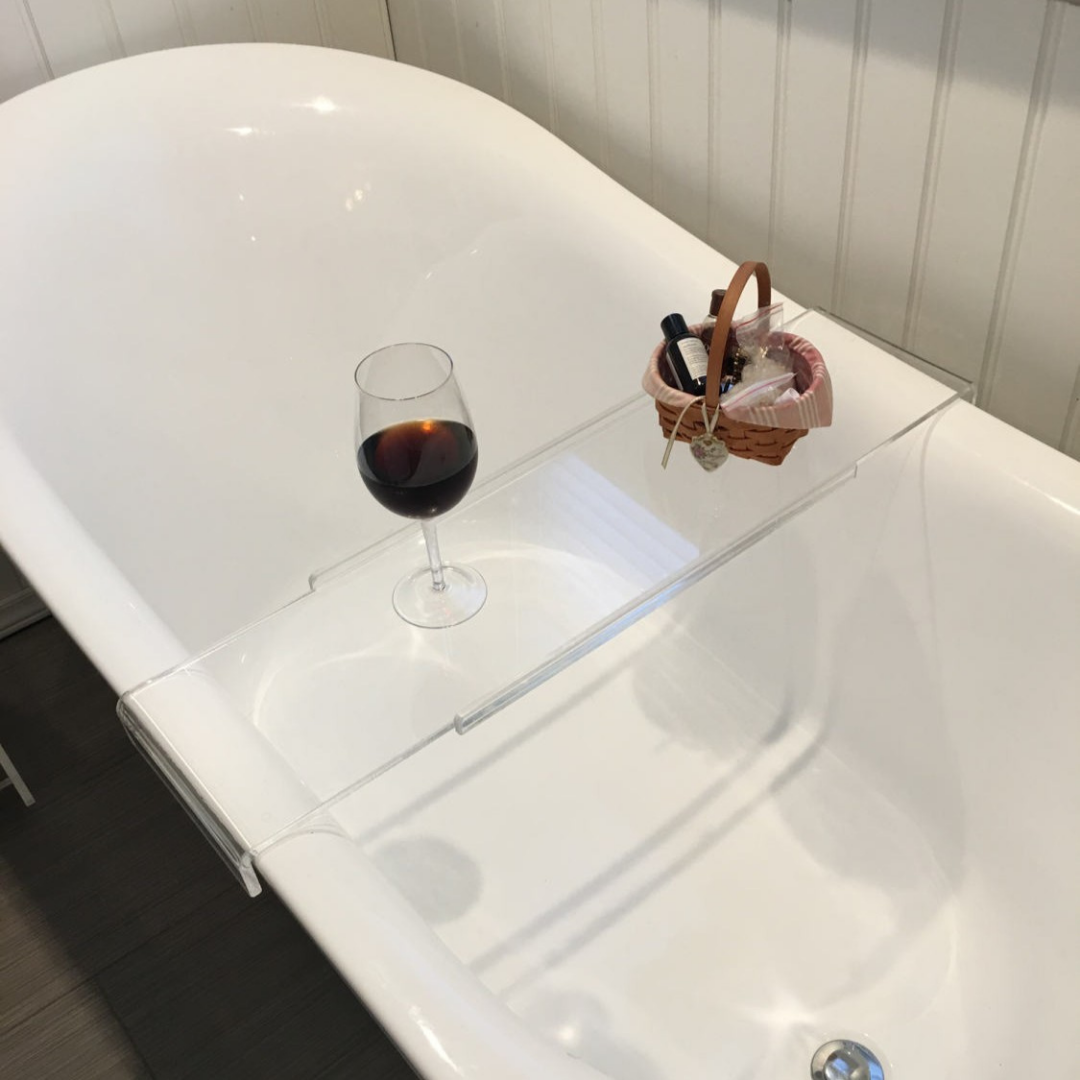 アクリルバスタブシェルフ