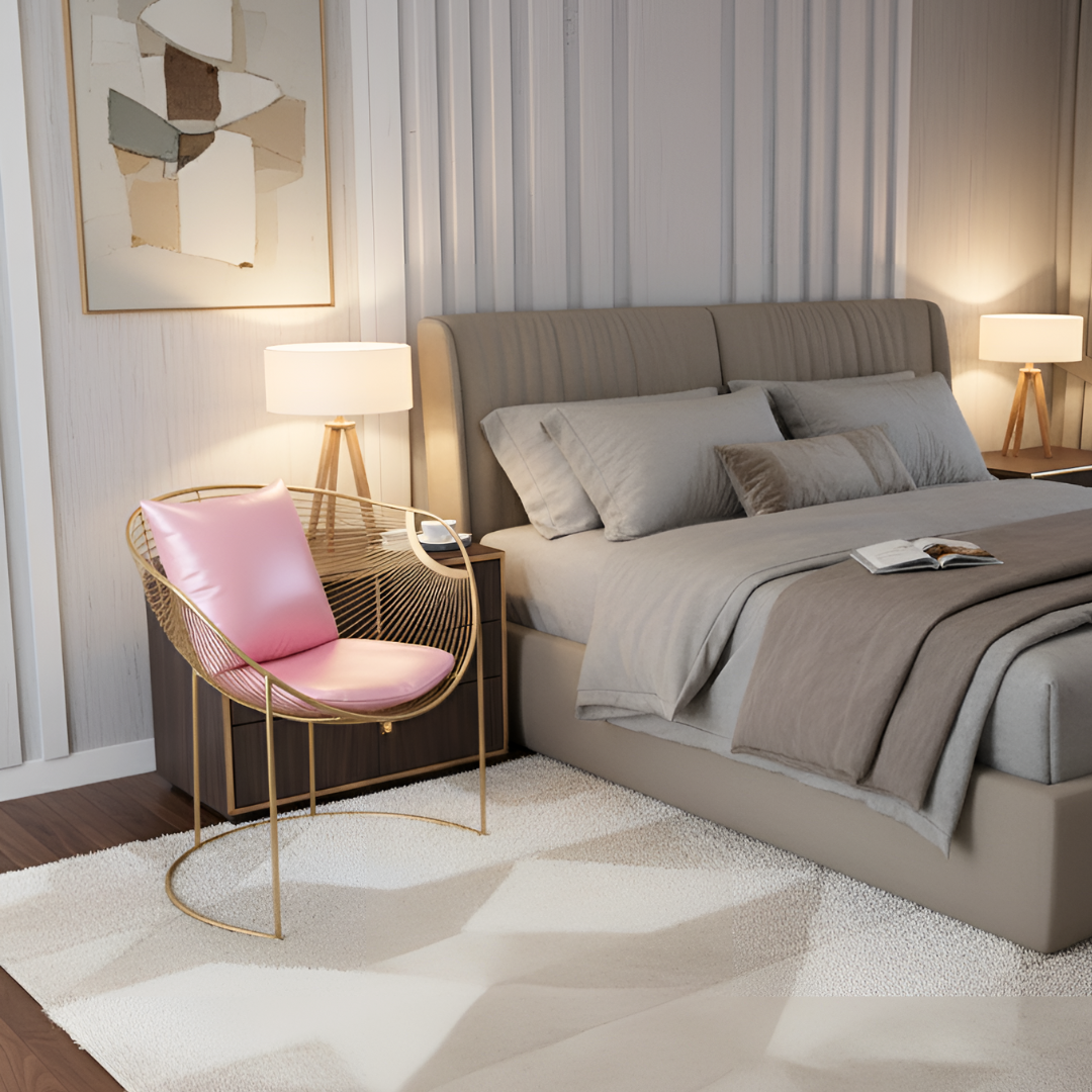 ゴールドメッシュリラックスチェア