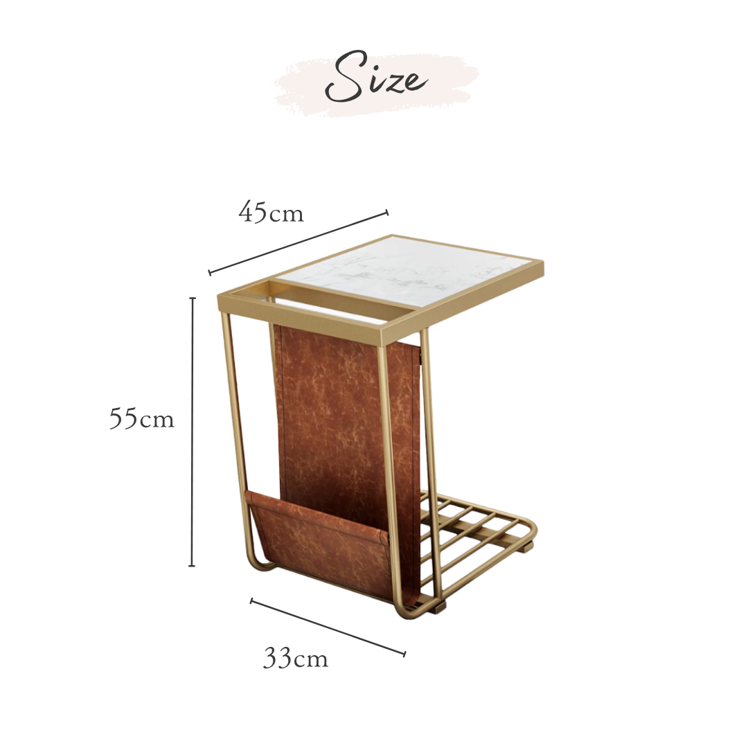 大理石マルチサイドテーブル
