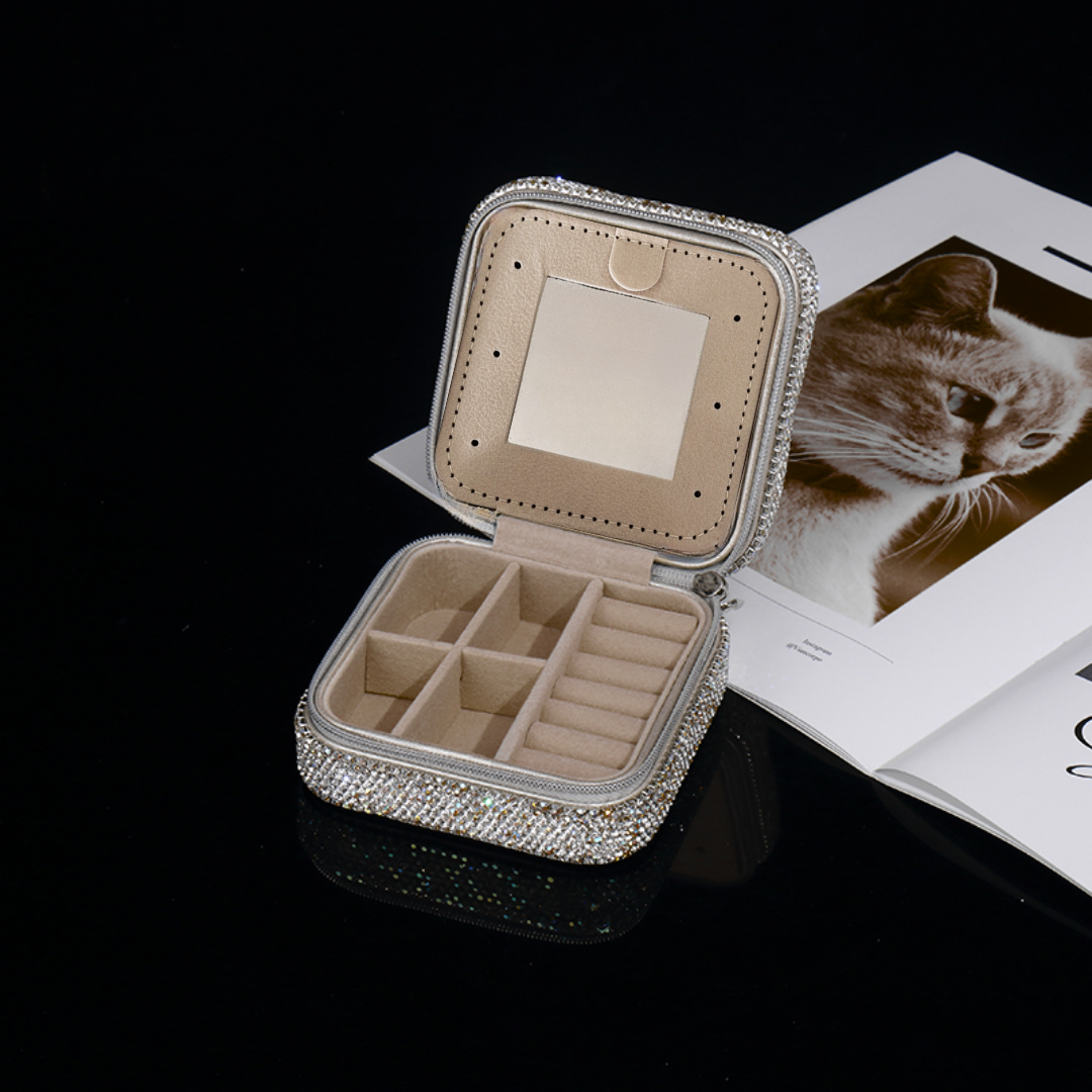 クリスタルアクセサリー スクエアボックス