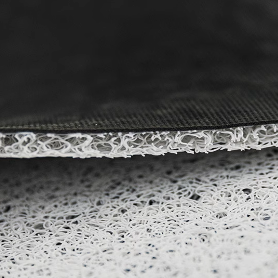 ブラウンエレガント 玄関ドアマット