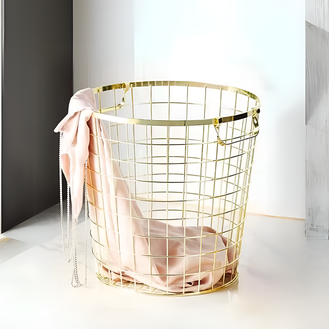 ライトゴールドワイヤーバスケット