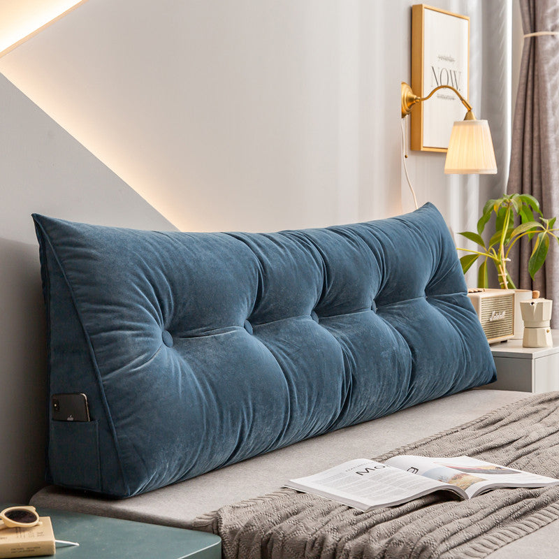 ベルベットベッドサイドクッション