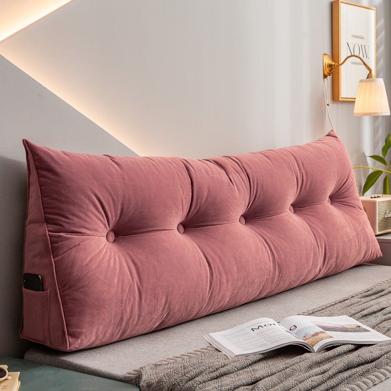 ベルベットベッドサイドクッション