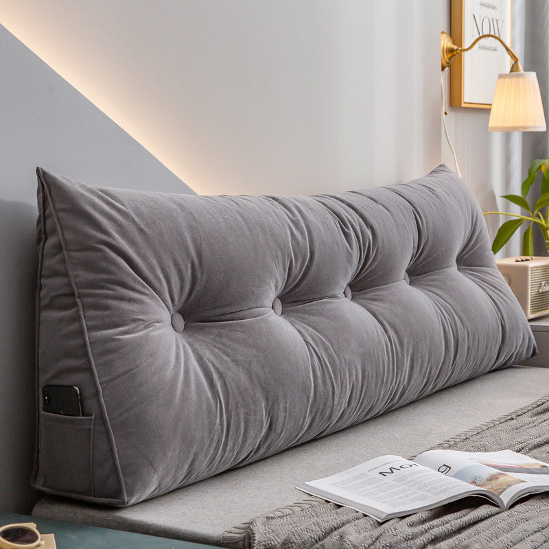 ベルベットベッドサイドクッション