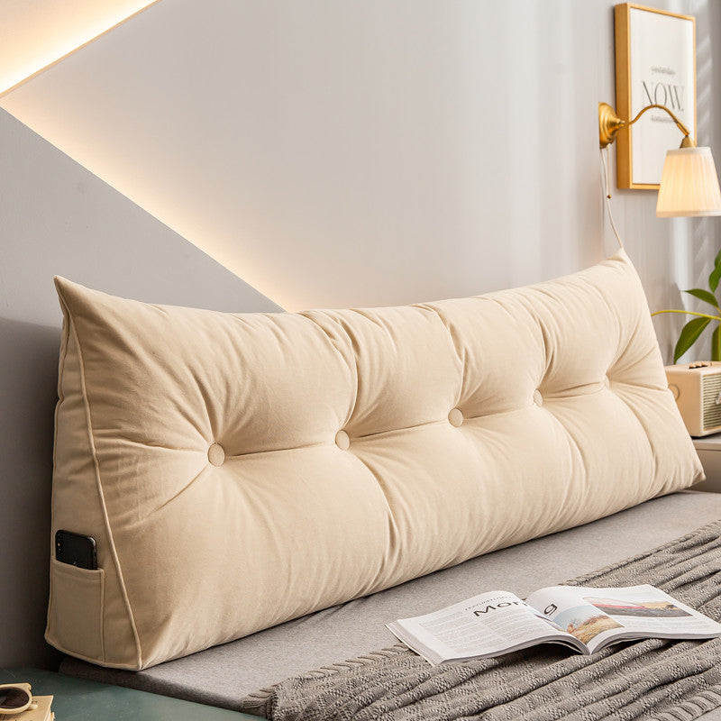 ベルベットベッドサイドクッション