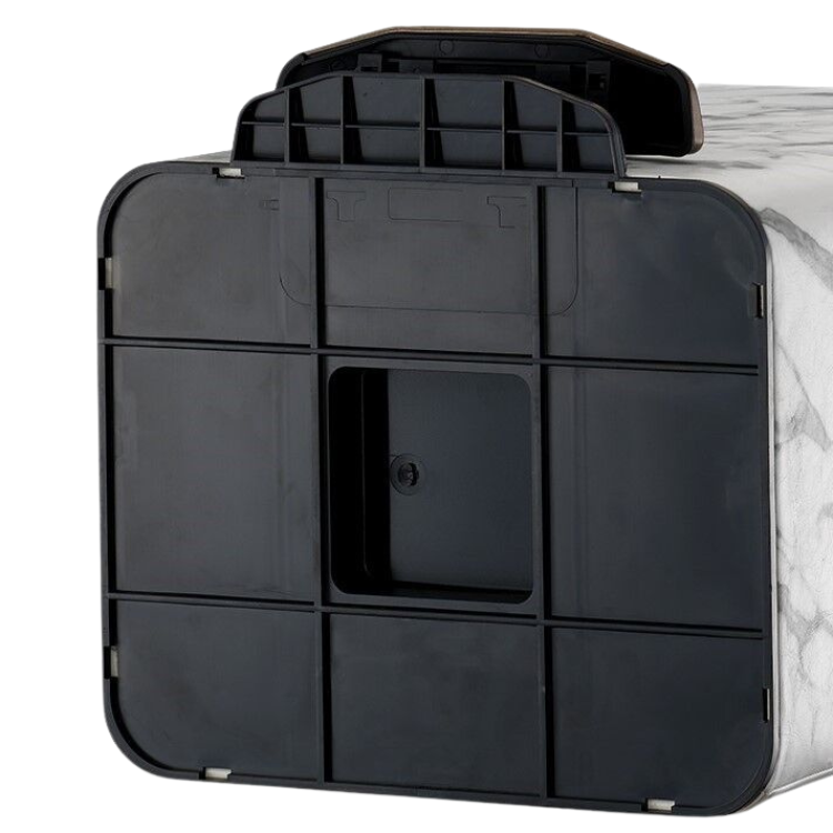 大理石デザインステップダストボックス