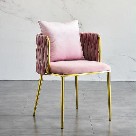 ゴールドラインダイニングチェア（3カラー）