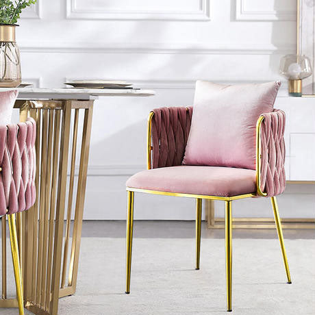 ゴールドラインダイニングチェア（3カラー）